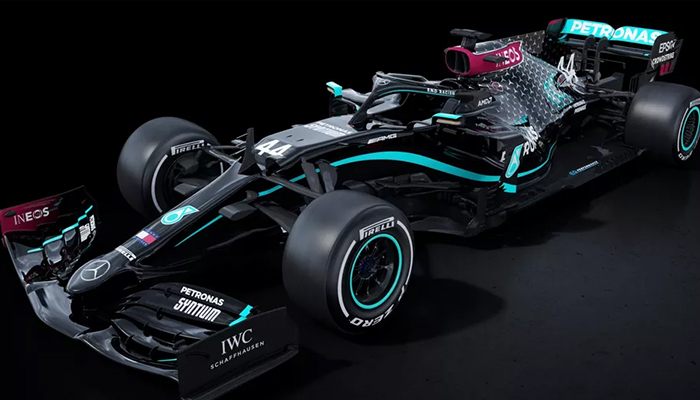 Equipe Mercedes passa a usar carro preto em defesa do respeito e da igualdade racial na Fórmula 1
