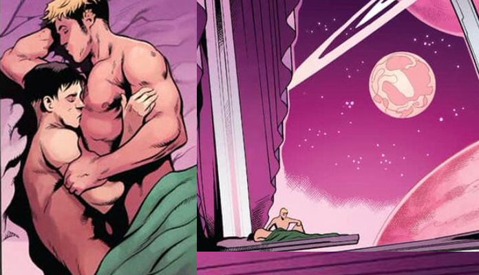 Após 8 anos do primeiro beijo, casal gay da Marvel protagoniza momento íntimo na HQ