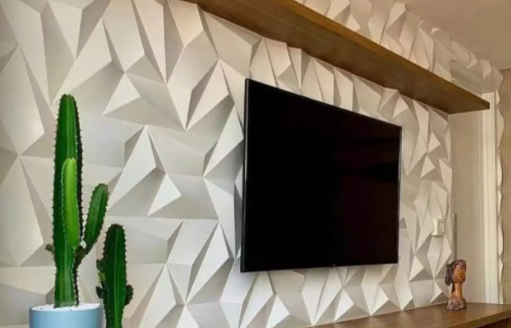 Gesso aumenta o valor do imovel