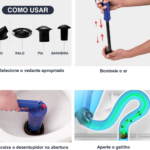 Como usar desentupidor manual corretamente